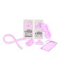 Silver Cloud Pink Heatless Curlers And Contour Sleep Mask, thumbnail 1 of 6