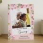 Personalised Photo Upload Floral Card, thumbnail 3 of 5