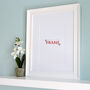 Bespoke White Bevelled Picture Frames, thumbnail 8 of 9