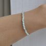 Dainty Amazonite Crystal Bracelet For Inspiration And Truth, thumbnail 1 of 6