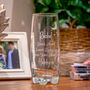 Personalised Special Message Hi Ball Glass Tumbler, thumbnail 3 of 4