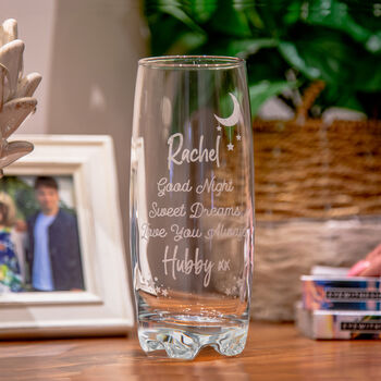 Personalised Special Message Hi Ball Glass Tumbler, 3 of 4