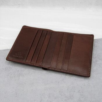 Men's Rfid Leather Card Holder Wallet, 4 of 5