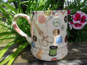 Tankard Mug In Sewing Room Design, 2 of 5