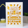 Personalised Papercut Driving Test Card, thumbnail 3 of 6