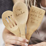 Personalised Wooden Spoon Baking Set, thumbnail 3 of 5