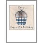 Personalised 80th Birthday Cupcake Card For Him, thumbnail 3 of 8