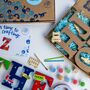 Personalised Paint Your Own Car Wooden Name, thumbnail 3 of 6