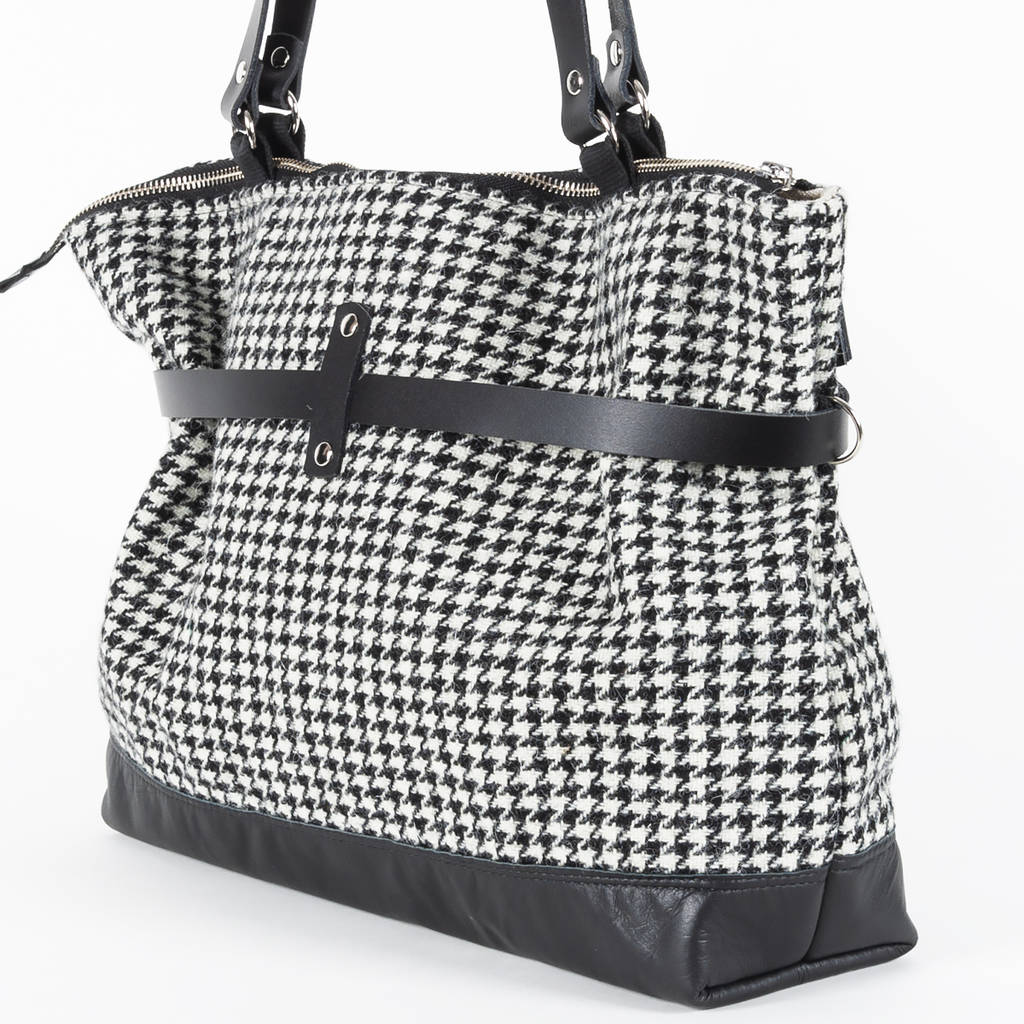 Hayworth Handbag Dogtooth By Catherine Aitken