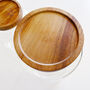 Kitchen Storage Jar With Acacia Wood Lid, thumbnail 3 of 7