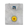 Morning Sun Embroidered Sweatshirt Marl Grey, thumbnail 2 of 6