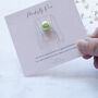 Light Green Faux Pearl Modesty Pin, thumbnail 2 of 12