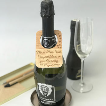 Personalised Wedding Wine Bottle Label, 7 of 7
