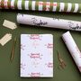 Personalised Special Delivery Christmas Wrapping Paper, thumbnail 3 of 4