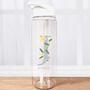 Floral Initial Personalised Water Bottles, thumbnail 2 of 5