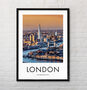 London Skyline Digital Art Personalised Print, thumbnail 1 of 8