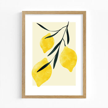 Lemon Art Print, 4 of 7