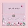 Special Friend Butterfly Bracelet, thumbnail 1 of 6