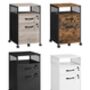 Filing Cabinet On Wheels With Two Lockable Drawers, thumbnail 9 of 9