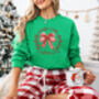 Candy Cane Christmas Club Sweatshirt, thumbnail 9 of 11