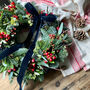 Christmas Berry And Foliage Wreath, thumbnail 7 of 12