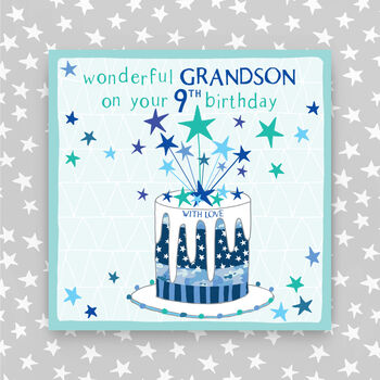 9th Birthday Card For Son/Grandson/Nephew, 2 of 3