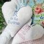 Linen Alphabet Heart, thumbnail 6 of 9