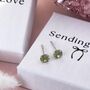 August Birthstone Earrings Gift, thumbnail 8 of 9