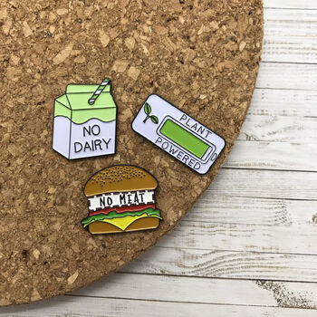 Plant Powered Enamel Pin, 4 of 5