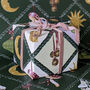 Christmas Gift Wrap Set Celestial Design, thumbnail 7 of 12