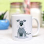 Personalised Cute Dog Name Mug Gift, thumbnail 7 of 12