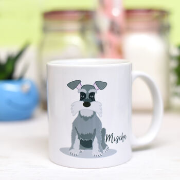 Personalised Cute Dog Name Mug Gift, 7 of 12