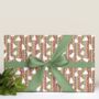 Luxury Striped Christmas Tree Gift Wrapping Paper, Superior Thickness, thumbnail 5 of 9