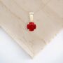 Genuine Ruby Necklace In 9ct Gold, thumbnail 2 of 12