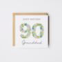 Personalised Happy 40th Birthday Card Liberty Style *Age Options, thumbnail 10 of 10