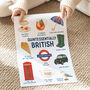 Best Of British Travel Poster, thumbnail 3 of 6