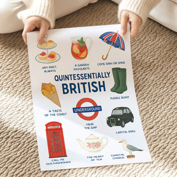 Best Of British Travel Poster, 3 of 6