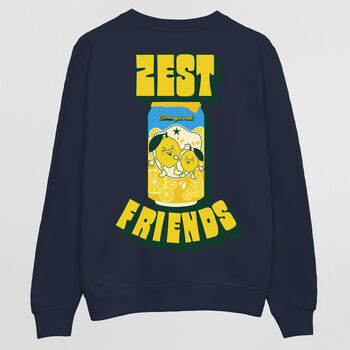 Zest Friends Men's Slogan Sweatshirt, 6 of 6