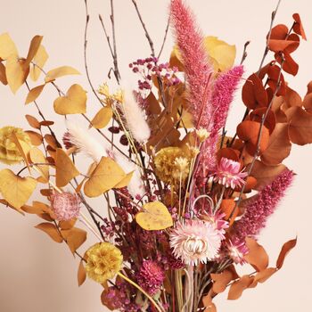 Amber Harvest Luxury Dried Flower Bouquet, 2 of 5