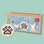 Stay Pawsome! Mini Matchbox Cross Stitch Kit, thumbnail 1 of 12