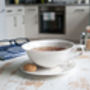 Teacup And Saucer With Gold Splash, thumbnail 7 of 8