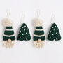 Oh Christmas Tree And Gonk Bauble Duo Easy Knitting Kit, thumbnail 5 of 10