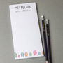 Personalised Teacher Tear Off Notepad And Pencils, thumbnail 6 of 6