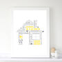 Personalised 'Typographic' New Home Print, thumbnail 1 of 5