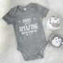 Daddy You're Amazing Happy 1st Father's Day Babygrow, thumbnail 1 of 11