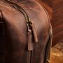 Personalised Genuine Leather Rucksack, thumbnail 6 of 6