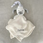 Personalised Puppy With Hat Comforter, thumbnail 4 of 8