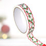 Holly And Berry Eco Friendly Christmas Paper Tape 20m, thumbnail 5 of 5