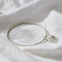 Personalised Limpet Shell Charm Bangle, thumbnail 2 of 7