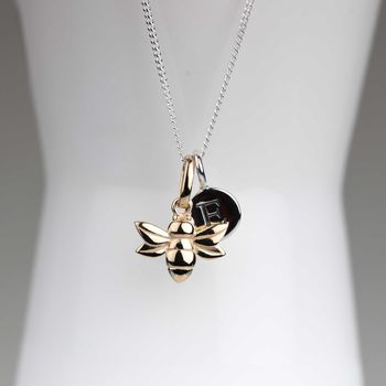 Personalised Baby Bee Necklace, 6 of 11